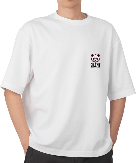 Silent Mode Oversized Tee – Move Quiet
